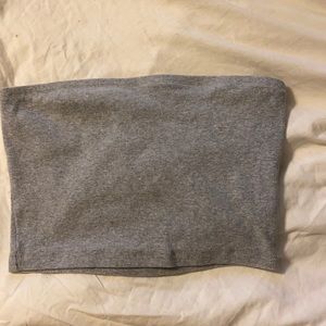 Strapless top
